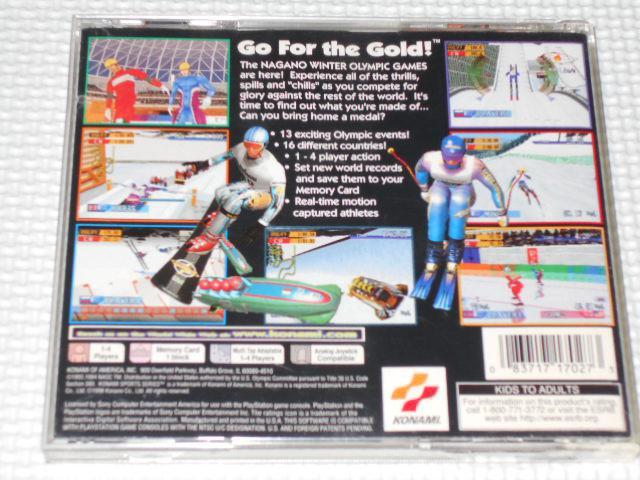 PS★NAGANO WINTER OLYMPICS '98 海外版 ケース傷み < ゲーム本体/ソフト  PS★NAGANO WINTER OLYMPICS '98 海外版 ケース傷み < ゲーム本体/ソフトの