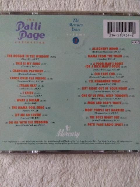 パティ・ペイジ コレクション < CD/DVD/ビデオ  パティ・ペイジ コレクション < CD/DVD/ビデオの