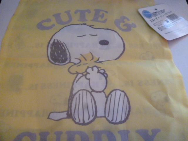 SNOOPY スヌーピー シューズバッグ < アニメ/コミック/キャラクター  SNOOPY スヌーピー シューズバッグ < アニメ/コミック/キャラクターの