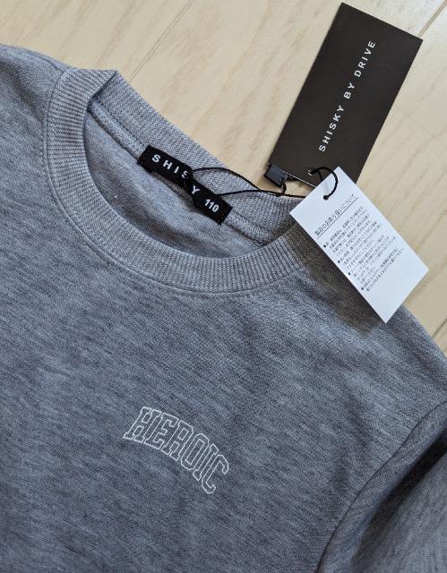 110★SHISKY BY DRIVE★バックプリントトレーナー★送料無料 < キッズ/ベビー  110★SHISKY BY DRIVE★バックプリントトレーナー★送料無料 < キッズ/ベビーの