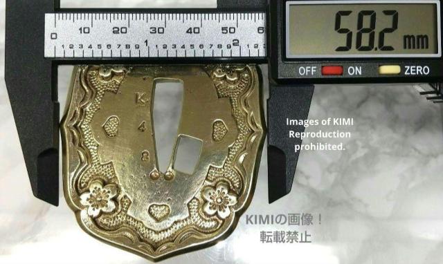 九八式軍刀の鍔 真鍮製 桜 九八式軍刀 K48 Gunto Tsuba 軍装美術 98式軍刀 旧日本軍 Type 98 milit < インテリア/ライフ  九八式軍刀の鍔 真鍮製 桜 九八式軍刀 K48 Gunto Tsuba 軍装美術 98式軍刀 旧日本軍 Type 98 milit < インテリア/ライフの