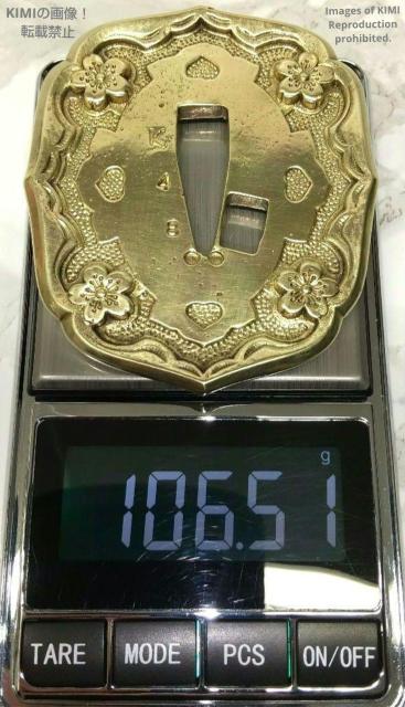 九八式軍刀の鍔 真鍮製 桜 九八式軍刀 K48 Gunto Tsuba 軍装美術 98式軍刀 旧日本軍 Type 98 milit < インテリア/ライフ  九八式軍刀の鍔 真鍮製 桜 九八式軍刀 K48 Gunto Tsuba 軍装美術 98式軍刀 旧日本軍 Type 98 milit < インテリア/ライフの
