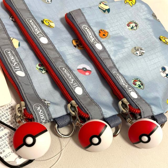 ★新品★LeSportsac レスポートサック ポケモン ピカチュウ 3連ポーチ コスメポーチ 3455 セット 送料無料 < 女性ファッション  ★新品★LeSportsac レスポートサック ポケモン ピカチュウ 3連ポーチ コスメポーチ 3455 セット 送料無料 < 女性ファッションの