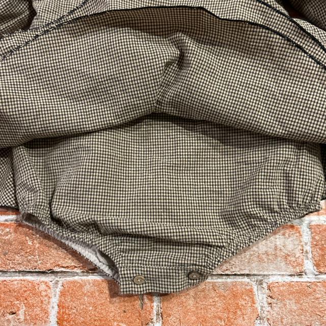 Popelinチェック柄 ロンパース 花刺繍付き襟 18-24m < キッズ/ベビー  Popelinチェック柄 ロンパース 花刺繍付き襟 18-24m < キッズ/ベビーの