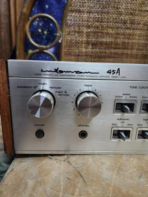 フルレストア整備済!完動超美品!LUXMAN プリメインアンプL-45A < 家電/AV  フルレストア整備済!完動超美品!LUXMAN プリメインアンプL-45A < 家電/AVの