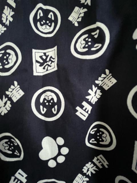 LLサイズ!高貴紳士的!商標登録!黒柴印 和んこ堂!後ポケット付き!前閉じ!ひざ下丈!ステテコ!濃紺系色合い!大きいサイズ! < 男性ファッション  LLサイズ!高貴紳士的!商標登録!黒柴印 和んこ堂!後ポケット付き!前閉じ!ひざ下丈!ステテコ!濃紺系色合い!大きいサイズ! < 男性ファッションの