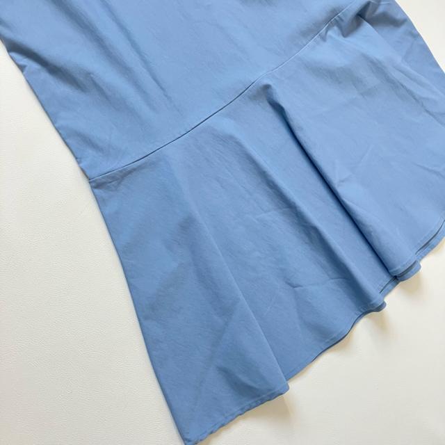 ◆新品◆デニム風マキシ丈キャミワンピース◆ライトブルー◆ストレッチ素材◆大きめL < 女性ファッション  ◆新品◆デニム風マキシ丈キャミワンピース◆ライトブルー◆ストレッチ素材◆大きめL < 女性ファッションの