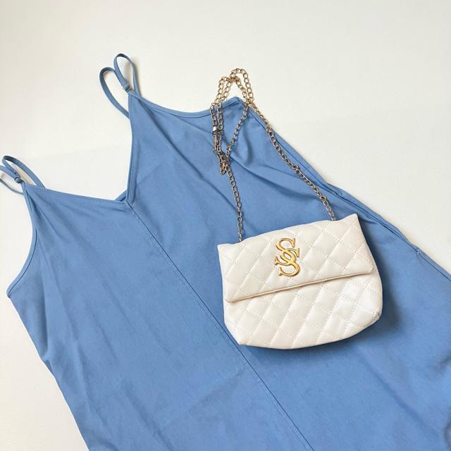 ◆新品◆デニム風マキシ丈キャミワンピース◆ライトブルー◆ストレッチ素材◆大きめL < 女性ファッション  ◆新品◆デニム風マキシ丈キャミワンピース◆ライトブルー◆ストレッチ素材◆大きめL < 女性ファッションの