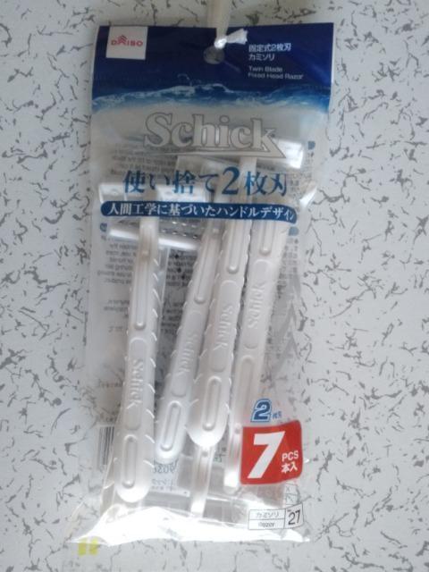 Schick 2枚刃T字カミソリ7本入 < ヘルス/ビューティー  Schick 2枚刃T字カミソリ7本入  < ヘルス/ビューティーの