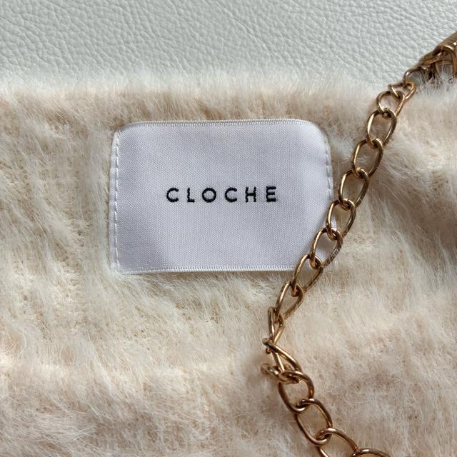 ◆極美品◆クロシェ◆ふわふわシャギーニット◆長袖◆アイボリー白◆Uネック◆M < 女性ファッション ◆極美品◆クロシェ◆ふわふわシャギーニット◆長袖◆アイボリー白◆Uネック◆M < 女性ファッションの