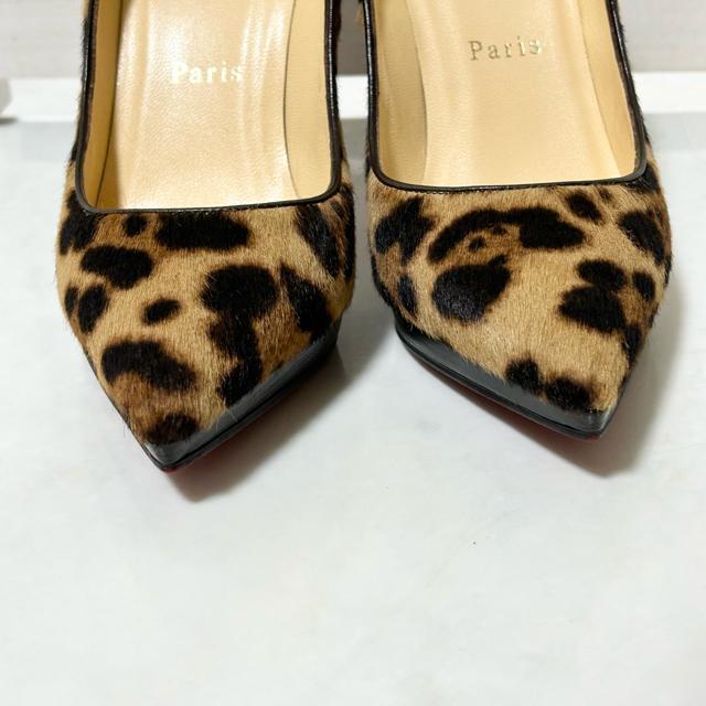 極美品 Christian Louboutin レオパード パンプス 36.5 < ブランド 極美品 Christian Louboutin レオパード パンプス 36.5 < ブランドの