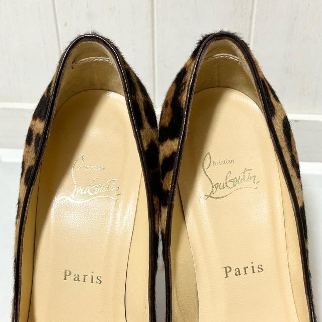 極美品 Christian Louboutin レオパード パンプス 36.5 < ブランド 極美品 Christian Louboutin レオパード パンプス 36.5 < ブランドの