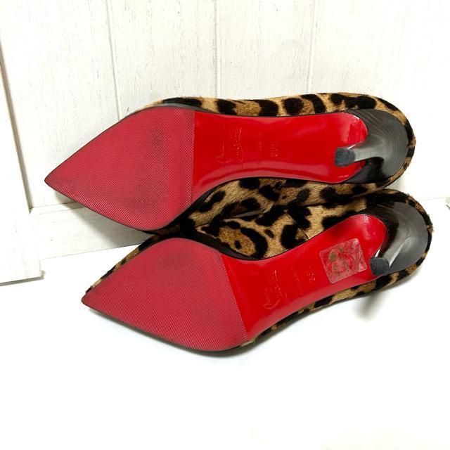 極美品 Christian Louboutin レオパード パンプス 36.5 < ブランド 極美品 Christian Louboutin レオパード パンプス 36.5 < ブランドの