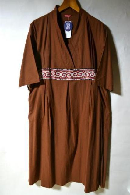 新品 チャイハネ モントアワンピース ブラウン フリーサイズ レディース ロング丈 マキシ丈 タイ製 アジアン エスニック 未使用 < ブランド 新品 チャイハネ モントアワンピース ブラウン フリーサイズ レディース ロング丈 マキシ丈 タイ製 アジアン エスニック 未使用 < ブランドの