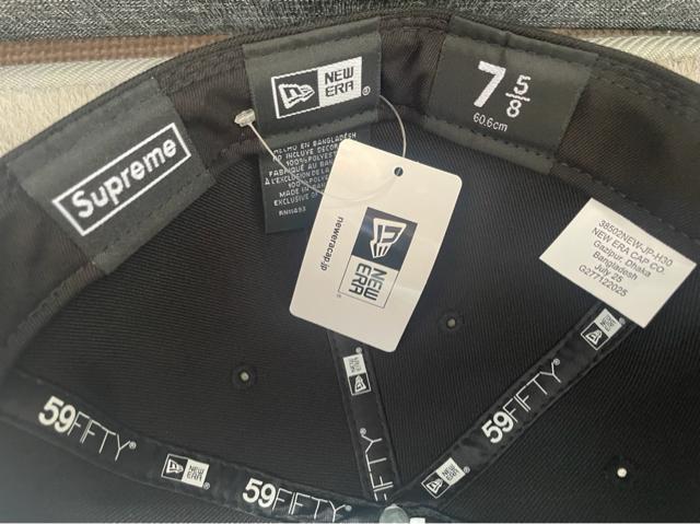 supreme �L���b�v/7 5/8/Breast Cancer Awareness Box Logo Ne �j���[�G���R���{ �� �u�����h�� 