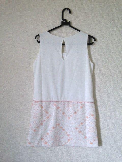 新品■定価8500円 DURAS デュラス◆素材感◎ コントラスト ノースリーブ ワンピース◆フリーサイズ < ブランド  新品■定価8500円 DURAS デュラス◆素材感◎ コントラスト ノースリーブ ワンピース◆フリーサイズ < ブランドの