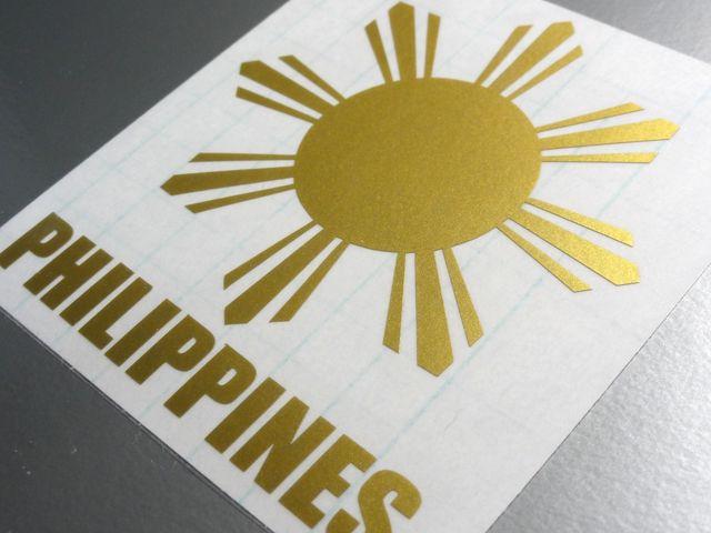 ∇フィリピン国章カッティングステッカー M∇国旗 < レジャー/スポーツ ∇フィリピン国章カッティングステッカー M∇国旗 < レジャー/スポーツの