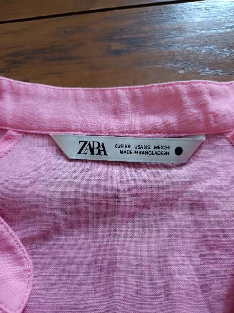 ZARA★ノーカラーロング長袖ブラウス・シャツワンピース羽織★新品同様★素敵色★送料無料★ < 女性ファッション  ZARA★ノーカラーロング長袖ブラウス・シャツワンピース羽織★新品同様★素敵色★送料無料★ < 女性ファッションの