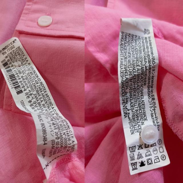ZARA★ノーカラーロング長袖ブラウス・シャツワンピース羽織★新品同様★素敵色★送料無料★ < 女性ファッション  ZARA★ノーカラーロング長袖ブラウス・シャツワンピース羽織★新品同様★素敵色★送料無料★ < 女性ファッションの