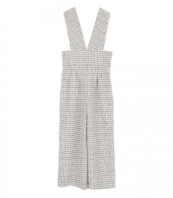 新品☆titivate(ティティベイト)ハイウエストツイードオールインワン/サロペット☆ < ブランド 新品☆titivate(ティティベイト)ハイウエストツイードオールインワン/サロペット☆ < ブランドの