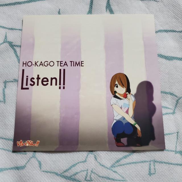 TV�A�j���u�������� !!�vED�e�[�} �uListen !!�v / ���ی�e�B�[�^�C�� �������� (CD)�@�����ւ��W���P�b�g �� �A�j��/�R�~�b�N/�L�����N�^�[�� 