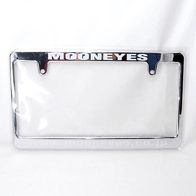 匿名配送 New Std. MOONEYES ライセンスフレーム クローム プレート ナンバーフレーム プレート スタンダード < 自動車/バイク 匿名配送 New Std. MOONEYES ライセンスフレーム クローム プレート ナンバーフレーム プレート スタンダード < 自動車/バイク