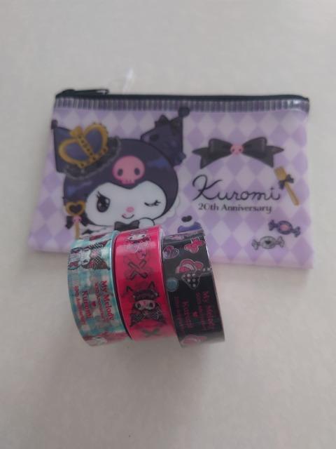マイメロ クロミ マスキングテープ&ポーチ < おもちゃ  マイメロ クロミ マスキングテープ&ポーチ  < おもちゃの