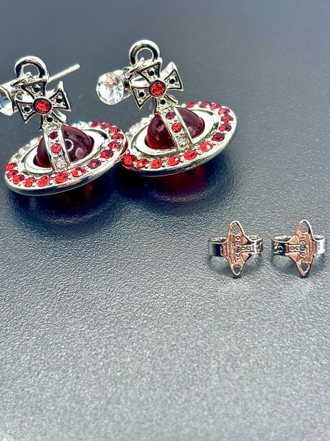Vivienne Westwood タイニーオーブ ピアス レッド < ブランド  Vivienne Westwood タイニーオーブ ピアス レッド  < ブランドの