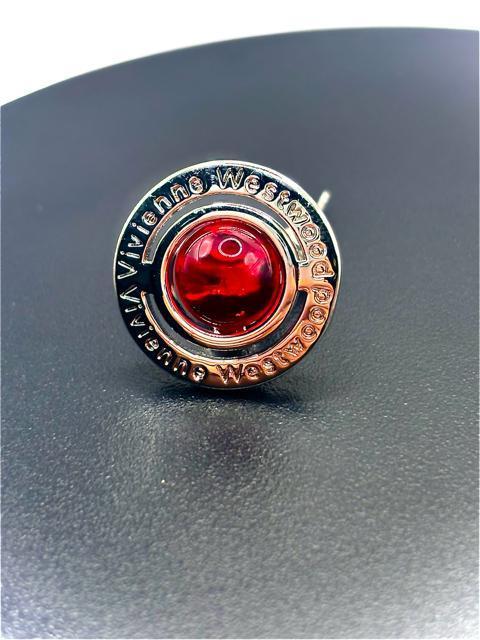 Vivienne Westwood タイニーオーブ ピアス レッド < ブランド  Vivienne Westwood タイニーオーブ ピアス レッド < ブランドの