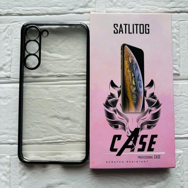 Galaxy S23 Plus ケース クリア 耐衝撃 透明 ブラック < 家電/AV Galaxy S23 Plus ケース クリア 耐衝撃 透明 ブラック < 家電/AVの