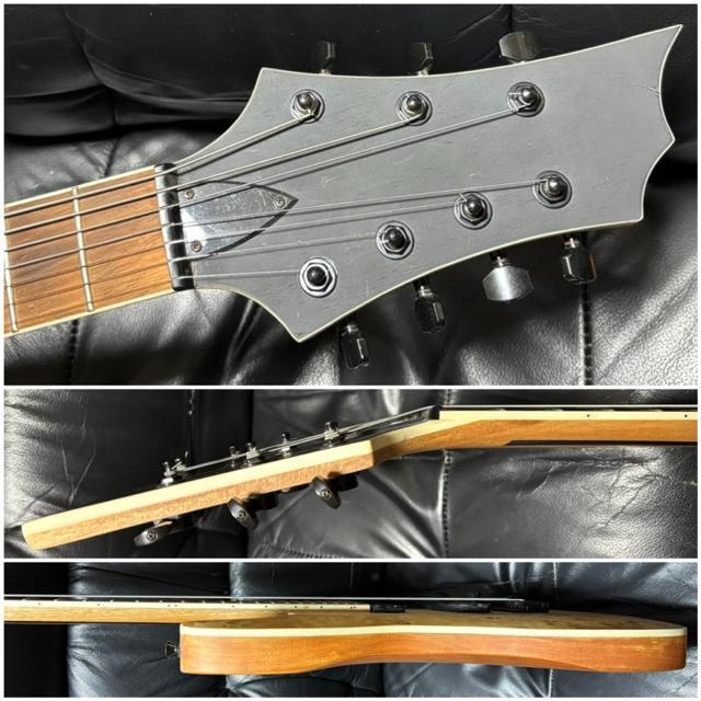 7弦 ギター 木目 ストラト 音出し確認済 メタル ラウド ロック Djent ドロップ ダウンチューニング GUITAR 格安 < ホビー 7弦 ギター 木目 ストラト 音出し確認済 メタル ラウド ロック Djent ドロップ ダウンチューニング GUITAR 格安 < ホビーの