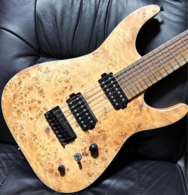 7弦 ギター 木目 ストラト 音出し確認済 メタル ラウド ロック Djent ドロップ ダウンチューニング GUITAR 格安 < ホビー 7弦 ギター 木目 ストラト 音出し確認済 メタル ラウド ロック Djent ドロップ ダウンチューニング GUITAR 格安 < ホビーの