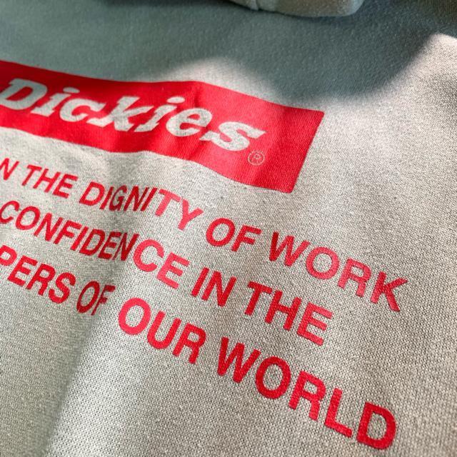 Dickies Lサイズ ベージュ パーカー スウェット 古着 ロゴプリント < 男性ファッション Dickies Lサイズ ベージュ パーカー スウェット 古着 ロゴプリント < 男性ファッションの