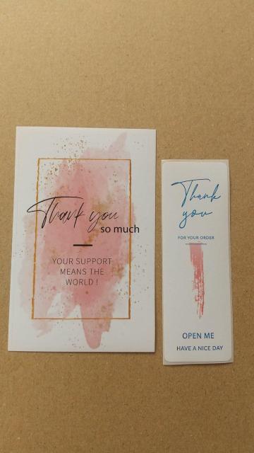 AThank youラベルシールとシールのセット 計4枚 < インテリア/ライフ AThank youラベルシールとシールのセット 計4枚 < インテリア/ライフの