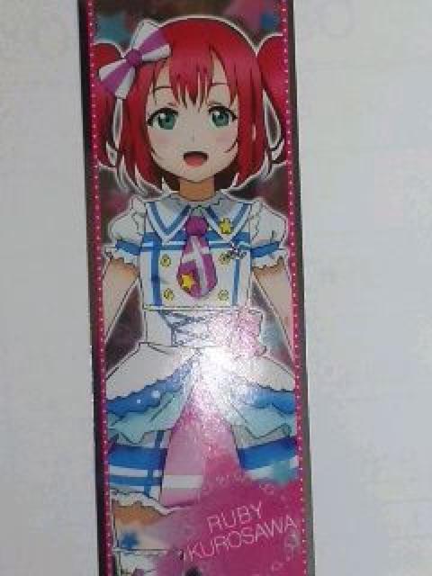 ラブライブサンシャイン〜『黒澤 ルビィ』のロングステッカー < アニメ/コミック/キャラクター  ラブライブサンシャイン〜『黒澤 ルビィ』のロングステッカー < アニメ/コミック/キャラクターの