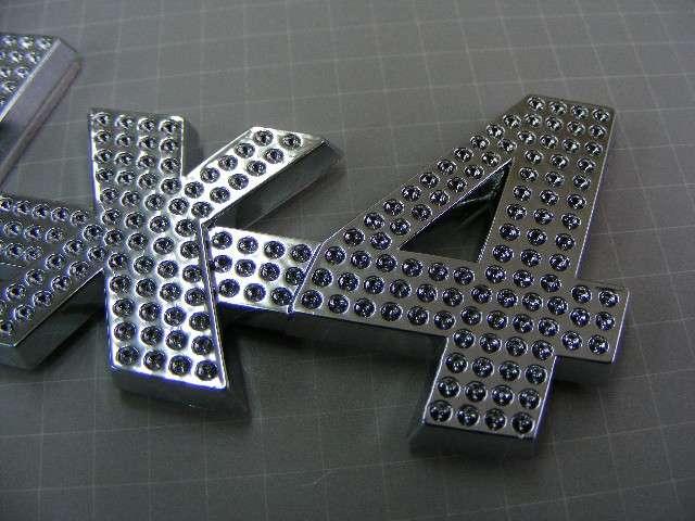 ● 4×4 LUXURT CRYSTAL TYPE EMBLEM エンブレム ● < 自動車/バイク ● 4×4 LUXURT CRYSTAL TYPE EMBLEM エンブレム ● < 自動車/バイク