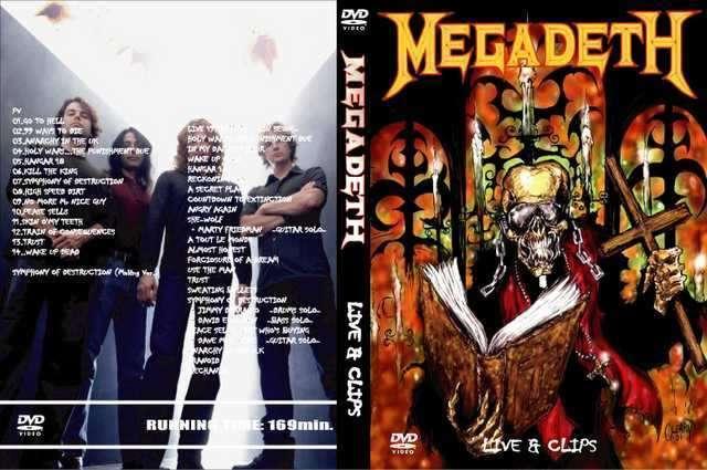 MEGADETH  ライブ & プロモ PV メガデス B時間弱!高画質! < CD/DVD/ビデオ  MEGADETH  ライブ & プロモ PV メガデス B時間弱!高画質!  < CD/DVD/ビデオの