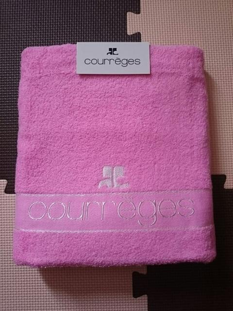 新品未使用☆courreges クレージュ★バスタオル☆ピンク★ < ブランド 新品未使用☆courreges クレージュ★バスタオル☆ピンク★ < ブランドの