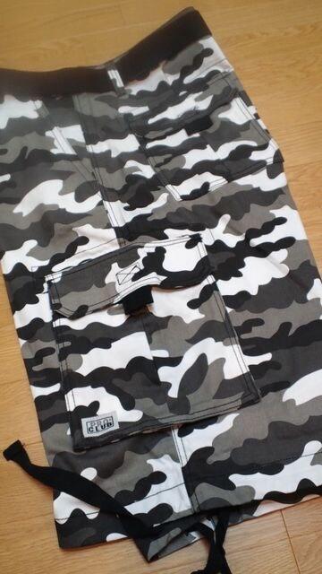 LA直輸入 PROCLUB 迷彩カーゴハーフ 超超超大きいsizeW48   ウエスト < 男性ファッション  LA直輸入 PROCLUB 迷彩カーゴハーフ 超超超大きいsizeW48   ウエスト < 男性ファッションの