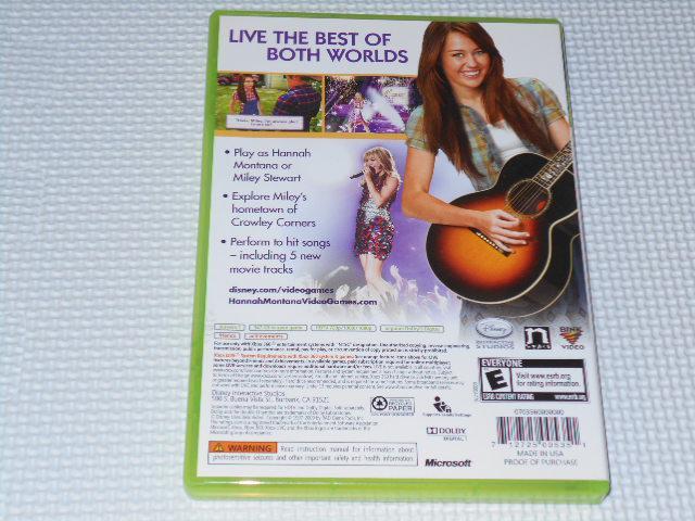 xbox360★HANNAH MONTANA THE MOVIE 海外版 < ゲーム本体/ソフト  xbox360★HANNAH MONTANA THE MOVIE 海外版 < ゲーム本体/ソフトの