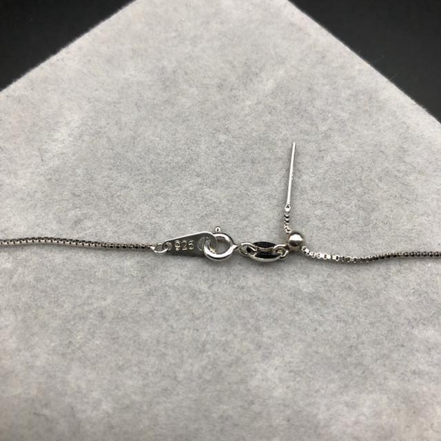即決 925 シルバー ネックレス スライドチェーン < 女性アクセサリー/時計  即決 925 シルバー ネックレス スライドチェーン < 女性アクセサリー/時計の