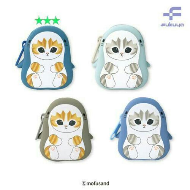 ■mofusand■サメにゃん シリコンポーチ■ < アニメ/コミック/キャラクター  ■mofusand■サメにゃん シリコンポーチ■ < アニメ/コミック/キャラクターの