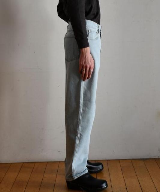 新品 Johnbull ジョンブル 5ポケット デニム パンツ S ライトインディゴブルー DENIM PANTS 製品加工 < ブランド  新品 Johnbull ジョンブル 5ポケット デニム パンツ S ライトインディゴブルー DENIM PANTS 製品加工 < ブランドの