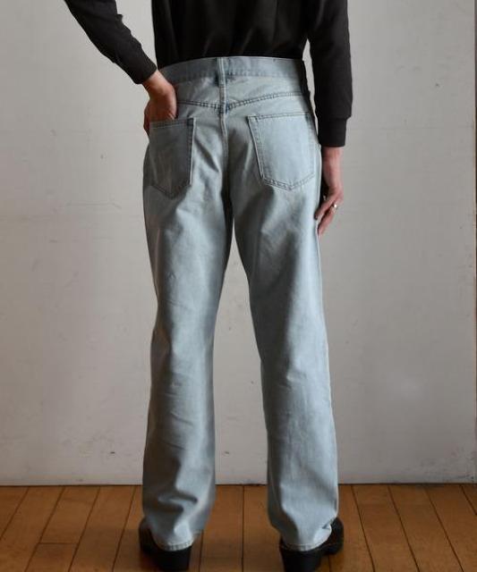 新品 Johnbull ジョンブル 5ポケット デニム パンツ S ライトインディゴブルー DENIM PANTS 製品加工 < ブランド  新品 Johnbull ジョンブル 5ポケット デニム パンツ S ライトインディゴブルー DENIM PANTS 製品加工 < ブランドの