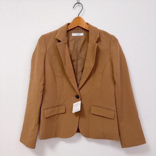 新品!!◆Honeys/ハニーズ◆テーラードジャケット★ブラウンM*通勤コーデ秋コーデ♪ < ブランド  新品!!◆Honeys/ハニーズ◆テーラードジャケット★ブラウンM*通勤コーデ秋コーデ♪  < ブランドの
