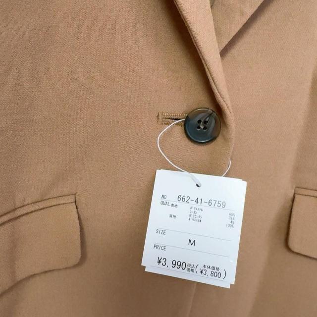 新品!!◆Honeys/ハニーズ◆テーラードジャケット★ブラウンM*通勤コーデ秋コーデ♪ < ブランド  新品!!◆Honeys/ハニーズ◆テーラードジャケット★ブラウンM*通勤コーデ秋コーデ♪ < ブランドの