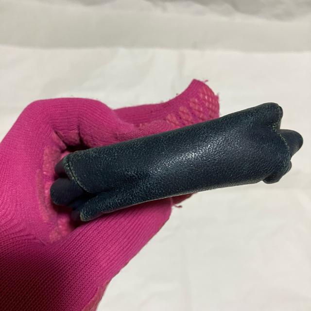 【アンティーク】フルール・ド・リス柄 / がま口 / コインケース / ネイビー < 女性ファッション  【アンティーク】フルール・ド・リス柄 / がま口 / コインケース / ネイビー < 女性ファッションの