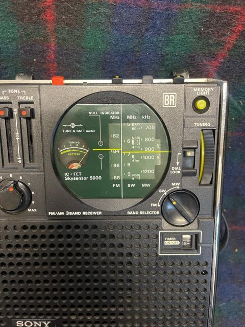 ソニー ラジオ スカイセンサー ICF-5600 SONY スカイセンサー  昭和レトロ < 家電/AV  ソニー ラジオ スカイセンサー ICF-5600 SONY スカイセンサー  昭和レトロ < 家電/AVの