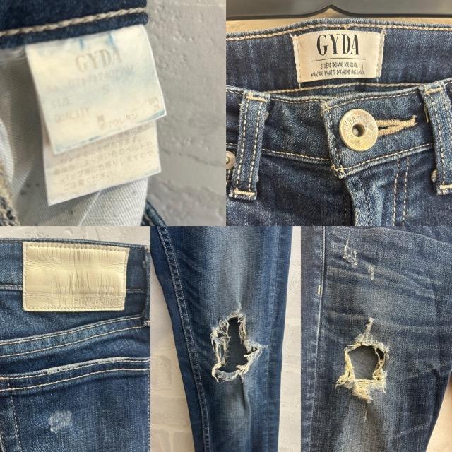 GYDA★BACK RIPPED スキニーデニムパンツ★ < ブランド GYDA★BACK RIPPED スキニーデニムパンツ★ < ブランドの