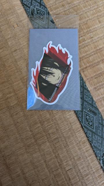 炎炎丿消防隊新門紅丸ダイカットステッカー < アニメ/コミック/キャラクター 炎炎丿消防隊新門紅丸ダイカットステッカー < アニメ/コミック/キャラクターの